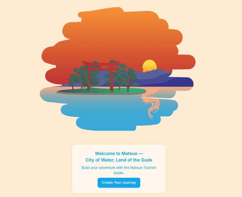 Matsue Tourism Guide Web Application